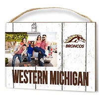 Western Michigan Broncos 8'' x 10'' Weathered Clip It Frame