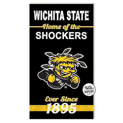 Wichita State Shockers 11'' x 20'' Indoor/Outdoor Home Of The Sign