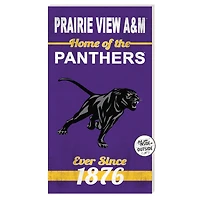 Prairie View A&M Panthers 11'' x 20'' Indoor/Outdoor Home Of The Sign