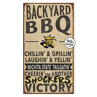 Wichita State Shockers 11'' x 20'' Indoor/Outdoor BBQ Sign