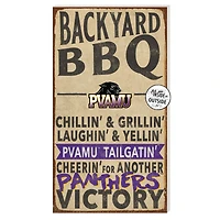 Prairie View A&M Panthers 11'' x 20'' Indoor/Outdoor BBQ Sign