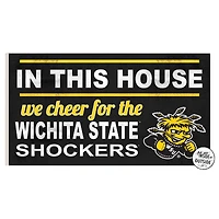 Wichita State Shockers 11'' x 20'' Indoor/Outdoor In This House Sign
