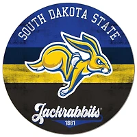 South Dakota State Jackrabbits 20'' x 20'' Retro Logo Circle Sign