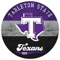 Tarleton State Texans 20'' x 20'' Retro Logo Circle Sign