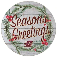 Central Michigan Chippewas 20'' x 20'' Season's Greetings Circle