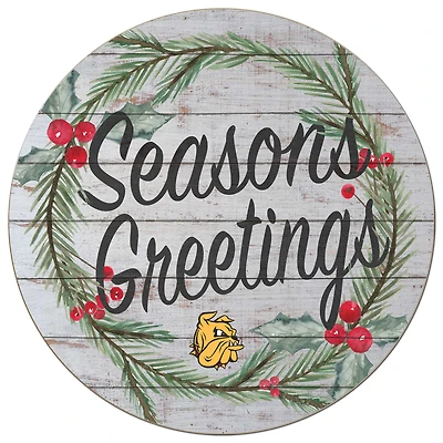 Minnesota Duluth Bulldogs 20'' x 20'' Season's Greetings Circle