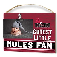 Central Missouri Mules 8'' x 10'' Cutest Little Fan Team Logo Clip Photo Frame