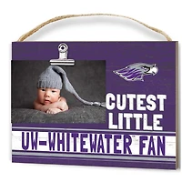 Wisconsin-Whitewater Warhawks 8'' x 10'' Cutest Little Fan Team Logo Clip Photo Frame
