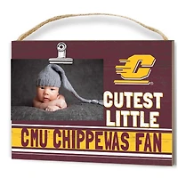 Central Michigan Chippewas 8'' x 10'' Cutest Little Fan Team Logo Clip Photo Frame