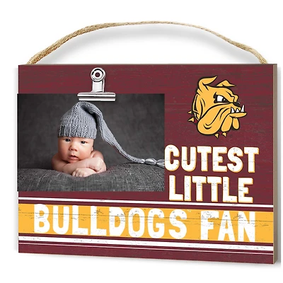 Minnesota Duluth Bulldogs 8'' x 10'' Cutest Little Fan Team Logo Clip Photo Frame