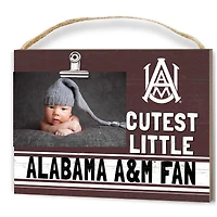 Alabama A&M Bulldogs 8'' x 10'' Cutest Little Fan Team Logo Clip Photo Frame
