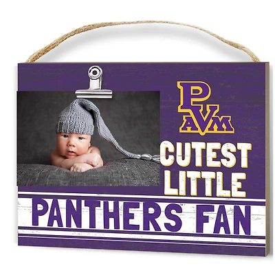 Prairie View A&M Panthers 8'' x 10'' Cutest Little Fan Team Logo Clip Photo Frame