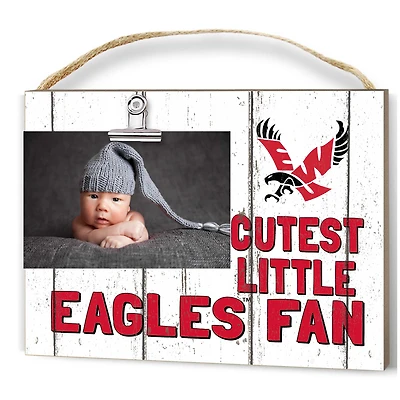 Eastern Washington Eagles 8'' x 10'' Cutest Little Fan Weathered Team Logo Clip Photo Frame