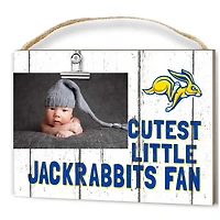 South Dakota State Jackrabbits 8'' x 10'' Cutest Little Fan Weathered Team Logo Clip Photo Frame