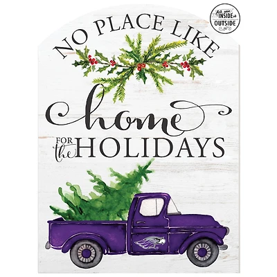 Wisconsin-Whitewater Warhawks 16'' x 22'' Indoor/Outdoor Holiday Marquee Sign