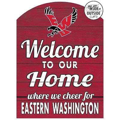 Eastern Washington Eagles 16'' x 22'' Indoor/Outdoor Marquee Sign