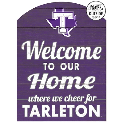 Tarleton State Texans 16'' x 22'' Indoor/Outdoor Marquee Sign