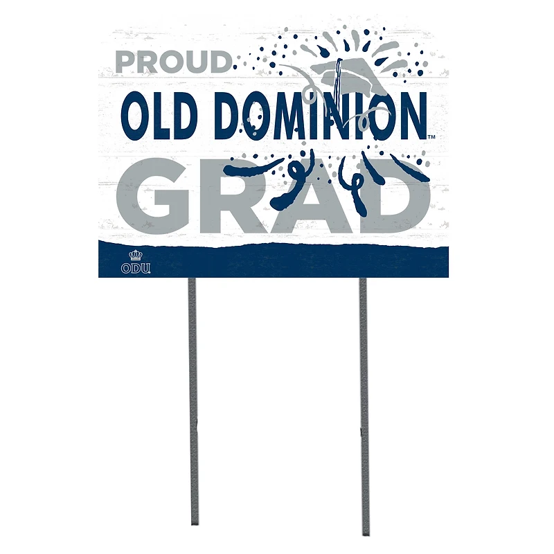 Old Dominion Monarchs 18'' x 24'' Proud Grad Yard Sign