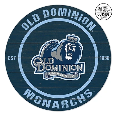 Old Dominion Monarchs 20'' x 20'' Indoor/Outdoor Team Color Circle Sign
