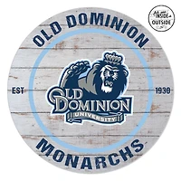 Old Dominion Monarchs 20'' x 20'' Indoor/Outdoor Weathered Circle Sign