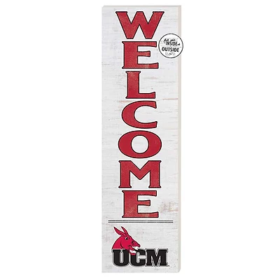 Central Missouri Mules 10'' x 35'' Indoor/Outdoor Welcome Sign