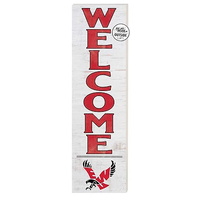 Eastern Washington Eagles 10'' x 35'' Indoor/Outdoor Welcome Sign
