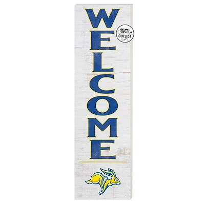 South Dakota State Jackrabbits 10'' x 35'' Indoor/Outdoor Welcome Sign