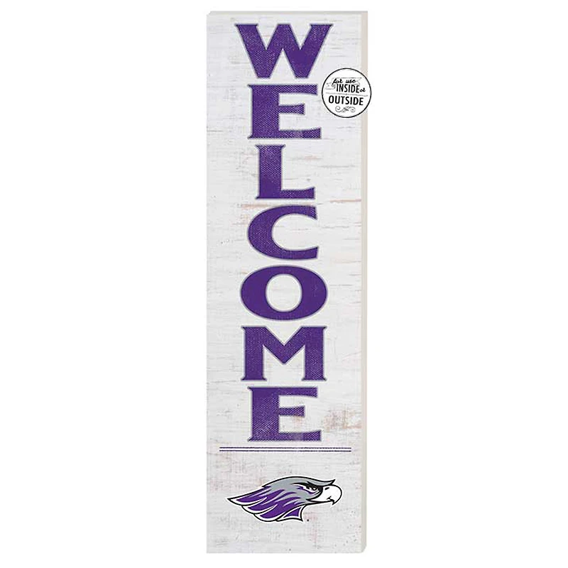 Wisconsin-Whitewater Warhawks 10'' x 35'' Indoor/Outdoor Welcome Sign