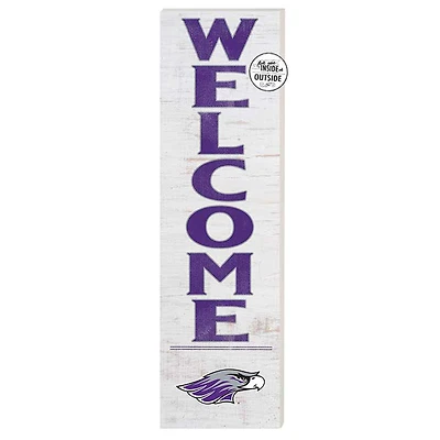 Wisconsin-Whitewater Warhawks 10'' x 35'' Indoor/Outdoor Welcome Sign
