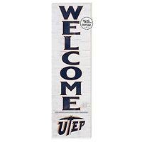 UTEP Miners 10'' x 35'' Indoor/Outdoor Welcome Sign