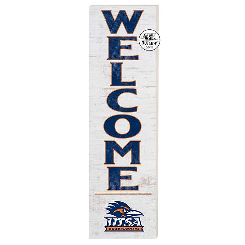 UTSA Roadrunners 10'' x 35'' Indoor/Outdoor Welcome Sign