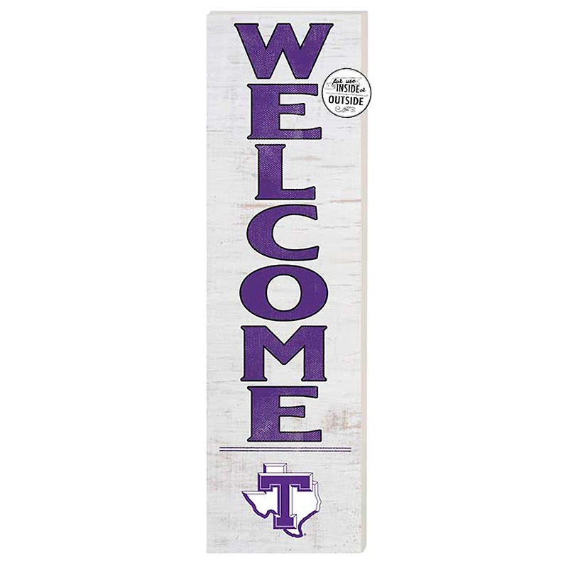 Tarleton State Texans 10'' x 35'' Indoor/Outdoor Welcome Sign