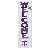 Tarleton State Texans 10'' x 35'' Indoor/Outdoor Welcome Sign