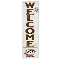 Western Michigan Broncos 10'' x 35'' Indoor/Outdoor Welcome Sign
