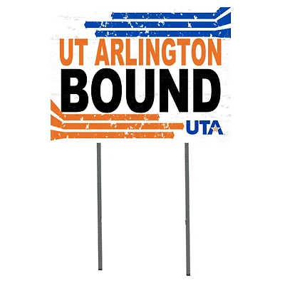 UT Arlington Mavericks 18'' x 24'' Bound Yard Sign