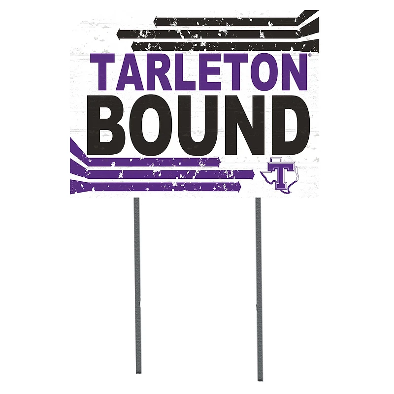 Tarleton State Texans 18'' x 24'' Bound Yard Sign