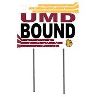 Minnesota Duluth Bulldogs 18'' x 24'' Bound Yard Sign