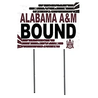 Alabama A&M Bulldogs 18'' x 24'' Bound Yard Sign