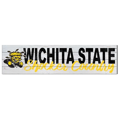 Wichita State Shockers 40'' x 10'' Logo Sign