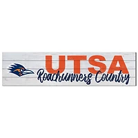UTSA Roadrunners 40'' x 10'' Logo Sign