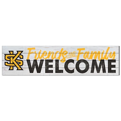 Kennesaw State Owls 10'' x 40'' Friends & Family Welcome Sign