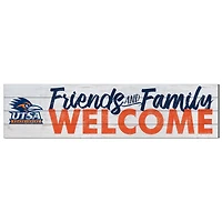 UTSA Roadrunners 10'' x 40'' Friends & Family Welcome Sign