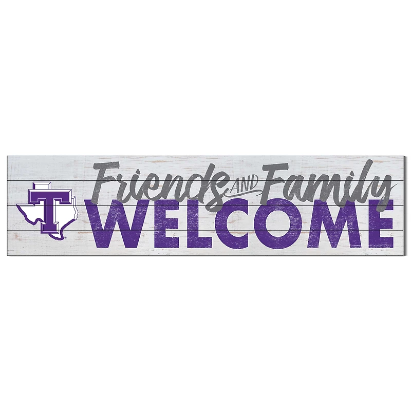 Tarleton State Texans 10'' x 40'' Friends & Family Welcome Sign