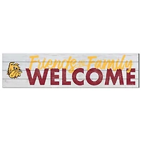 Minnesota Duluth Bulldogs 10'' x 40'' Friends & Family Welcome Sign