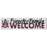 Alabama A&M Bulldogs 10'' x 40'' Friends & Family Welcome Sign
