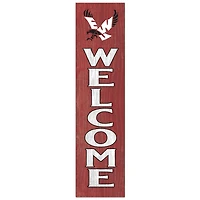 Eastern Washington Eagles 12'' x 48'' Welcome Outdoor Leaner