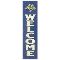 South Dakota State Jackrabbits 12'' x 48'' Welcome Outdoor Leaner