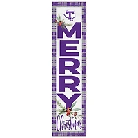 Tarleton State Texans 12'' x 48'' Outdoor Merry Christmas Leaner