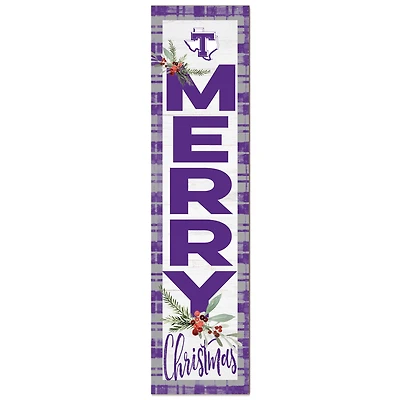 Tarleton State Texans 12'' x 48'' Outdoor Merry Christmas Leaner