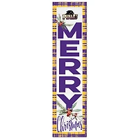 Prairie View A&M Panthers 12'' x 48'' Outdoor Merry Christmas Leaner
